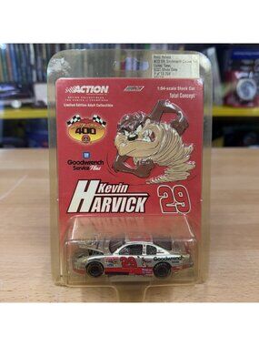 2001 Action Kevin Harvick 1/64 Chevrolet Monte Carlo #/52704 Goodwrench Taz